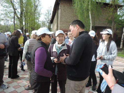 14 апреля 2022 года в средней общеобразовательной школе №16 под эгидой  “Green Foundation”, при поддержке МОФ «Инициатива Розы  Отунбаевой» была проведена посадка саженцев.